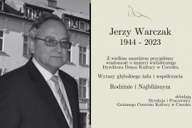 <b>Zmarł Jerzy Warczak. KONDOLENCJE</b>