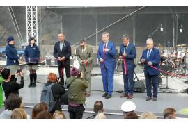 <b>Uroczyste otwarcie zmodernizowanej Fosy Miejskiej i amfiteatru w Chojnicach (FOTO)</b>