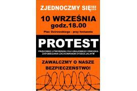 <b>Protest w Czersku - piątek godz. 18.00. `Liczymy na waszą obecność`. Najgroźniejsi przestępcy mają przebywać w ośrodku w centrum miasta</b>