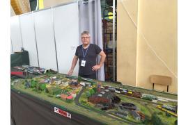<b> GM. CZERSK. WYSTAWY MODELARSTWA KOLEJOWEGO. Krzysztof Szymański zajął II miejsce w konkursie! </b>