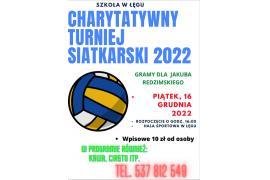 <b> GM. CZERSK. CHARYTATYWNY TURNIEJ SIATKARSKI 2022</b>