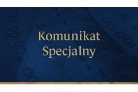<b>Komunikat Specjalny Narodowego Banku Polskiego. Zwiększone zapotrzebowanie na gotówkę -  wystarczające zapasy</b>