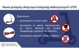 <b>CZERSK. Policja przypomina zasady poruszania się na hulajnogach elektrycznych. Zobacz jakie kary obowiązują za łamanie przepisów</b>