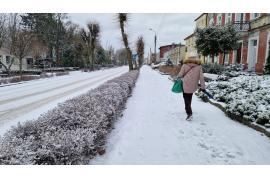<b>CZERSK. Dziś śnieg jeszcze posypie? (ZDJĘCIA, WIDEO)</b>