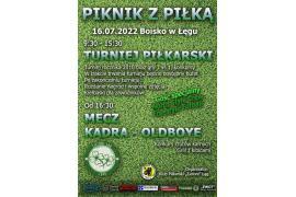 <b>PIKNIK Z PIŁKĄ - TURNIEJ, MECZ, KONKURS, GRILL, NIESPODZIANKA (PROGRAM)</b>