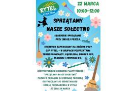 <b>GM. CZERSK. Sołectwo Rytel: SprzątaMY nasze Sołectwo. ZAPROSZENIE</b>