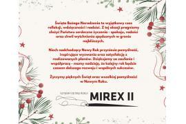 <b>ŻYCZENIA ŚWIĄTECZNE od Firmy MIREX II </b>