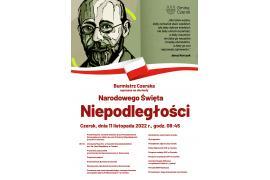 <b> GM. CZERSK. Obchody Narodowego Święta Niepodległości - ZAPROSZENIE, PROGRAM </b>