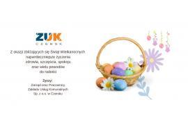 <b>ŻYCZENIA WIELKANOCNE od Zakładu Usług Komunalnych w Czersku </b>
