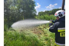 <b>GM. CZERSK. Pożar traw w Gotelpiu </b>