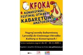 <b>Przegląd kabaretów KFOKA<br> - zaproszenie</b>