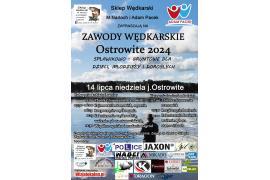 <b> GM. CZERSK. Zawody Wędkarskie nad j. Ostrowite. ZAPROSZENIE (PROGRAM, ZAPISY)</b>