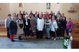 <b>GM. CZERSK. Chór Lutnia zaśpiewał podczas Mszy św. w kościele parafialnym w Mokrem</b>