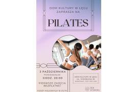 <b>Nowe zajęcia w Domu Kultury w Łęgu. PILATES</b>