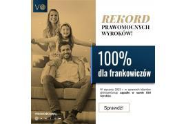 <b>100% wygranych prawomocnych Frankowiczów w styczniu 2023 z VOTUM GROUP. Bezpłatna analiza umowy. Zapraszamy!</b>