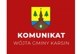 <b>Komunikat Wójta Gminy Karsin – iluminacje uliczne</b>