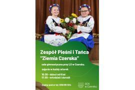 <b>Zajęcia Zespołu Pieśni i Tańca `Ziemia Czerska` </b>