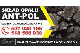 <b> CZERSK. SKŁAD OPAŁU ANT-POL. POMOC przy składaniu zamówienia z PGG! (OFERTA) </b>