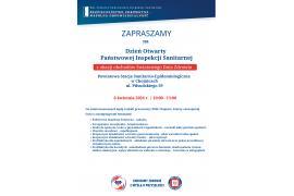<b>8 kwietnia - Dzień Otwarty Państwowej Inspekcji Sanitarnej - zaproszenie dla mieszkańców pow. chojnickiego</b>
