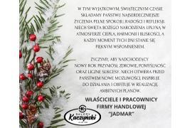 <b>ŻYCZENIA ŚWIĄTECZNE od SKLEPY KACZYŃSKI CZERSK</b>
