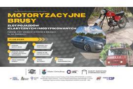 <b> POW. CHOJNICKI. Motoryzacyjne Brusy- zlot pojazdów klasycznych i modyfikowanych - ZGŁOSZENIA </b>