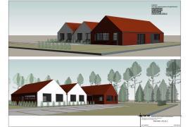 <b>GM. CZERSK. Budowa nowego obiektu w Kwiekach w Sołectwie Krzyż (ZDJĘCIA). Nowe inwestycje i infrastruktura dla osób z niepełnosprawnościami na Pomorzu</b>