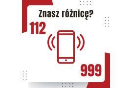 <b>POMORSKIE. Czy zastanawialiście się kiedyś nad różnicami między numerami 112 i 999? (INFOGRAFIKI)</b>