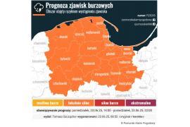 <b>Pomorski Alarm Pogodowy. Prognoza zjawisk burzowych (POW. CHOJNICKI)</b>