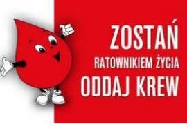 <b>CZERSK. Liceum Ogólnokształcące im. Wincentego Pola w Czersku zaprasza Honorowych Dawców Krwi oraz Mieszkańców Czerska i okolic do udziału w akcji krwiodawstwa </b>