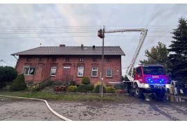 <b>Tragiczny pożar w powiecie chojnickim. Nie żyje 69-letni mężczyzna (ZDJĘCIA)</b>