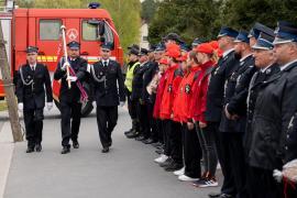 <b>GM. CZERSK. Oddanie do użytku garażu i przekazanie wozu OSP w Złym Mięsie (ZDJĘCIA)</b>