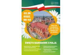 <b>CZERSK. Święto Narodowe 3 Maja w Czersku - ZAPROSZENIE</b>