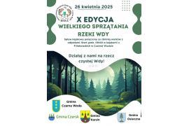 <b>GM. CZARNA WODA. X edycja Wielkiego Sprzątania Rzeki Wdy. ZAPROSZENIE</b>