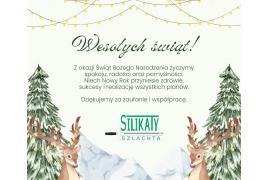 <b>ŻYCZENIA ŚWIĄTECZNE od Firmy Silikaty Szlachta </b>
