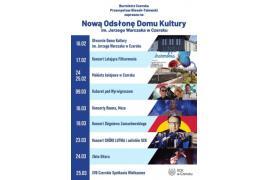 <b> NOWA ODSŁONA DOMU KULTURY W CZERSKU. BURMISTRZ PRZEMYSŁAW BIESEK-TALEWSKI ZAPRASZA! (PROGRAM) </b>