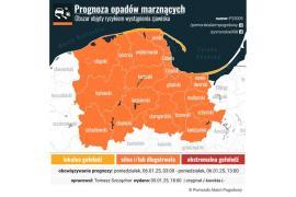 <b> POW. CHOJNICKI. Ostrzeżenia meteorologiczne o opadach marznącego deszczu </b>