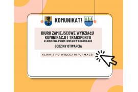 <b>CZERSK. Wydział Komunikacji i Transportu Starostwa Powiatu Chojnickiego rozpoczyna działalność</b>