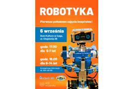 <b>Nowe warsztaty w Domu Kultury w Łęgu - ROBOTYKA! Zapisy</b>