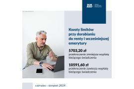 <b>POMORSKIE. Dobre wieści dla rencistów i wcześniejszych emerytów. Od czerwca będą mogli dorobić więcej (KOMUNIKAT ZUS)</b>