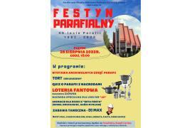 <b> GM. CZARNA WODA. Festyn parafialny z okazji 40-lecia Parafii - ZAPROSZENIE </b>