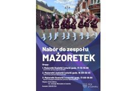 <b>CZERSK. Nabór - MAŻORETKI, ZESPÓŁ TANECZNY K-Pop Diamond Group, Przesłuchania na zajęcia wokalne, zajęcia ruchowe dla Seniorów </b>