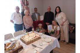<b>GM. CZERSK. 101. urodziny Pani Friedy Urbańskiej z Sołectwa Gutowiec (ŻYCZENIA) </b>