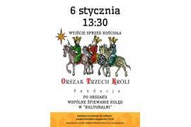 <b> GM. CZARNA WODA. Orszak Trzech Króli w Czarnej Wodzie - ZAPROSZENIE </b>