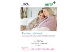 <b>Bezpłatna mammografia w mobilnej pracowni mammograficznej LUX MED w czerwcu - Czersk</b>
