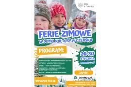 <b>GM. CZERSK. FERIE ZIMOWE - CZERSK, RYTEL, ŁĄG (ZAPISY, OFERTA)</b>