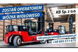 <b>OFERTA PRACY<br> KB Sp. z o.o.<br> Operator wózka widłowego</b>