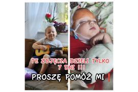 <b> CZERSK, 7 dni - tydzień! Tylko tyle potrzeba, by stracić cały świat, jaki znało się do tej pory... APEL O POMOC DLA NIKODEMA</b>
