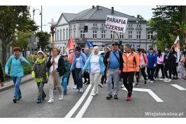 <b> CZERSK. Piesza pielgrzymka wyruszyła z Czerska do Wiela (ZDJĘCIA, WIDEO) </b>