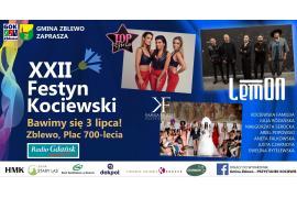<b>POW. STAROGARDZKI. KONCERT ORAZ FESTYN - WYSTĄPI M.IN. LEMON. ZAPROSZENIE</b>