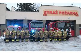 <b>GM. CZERSK. Włączone syreny w jednostkach OSP gminy Czersk. Strażacy oddali hołd zmarłemu naczelnikowi Karolowi Wesołowskiemu (ZDJĘCIA, WIDEO)</b>